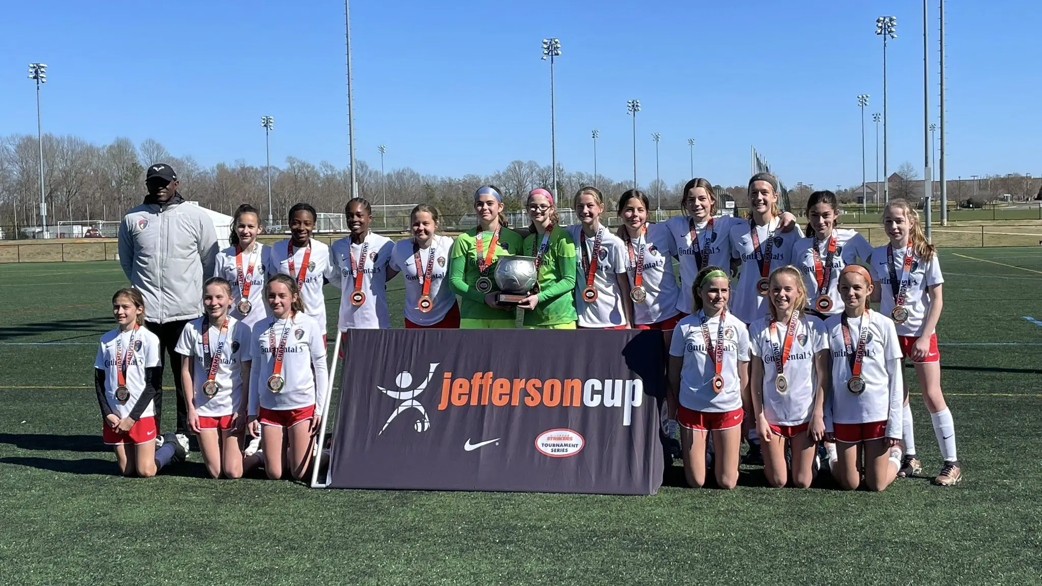 Jefferson Cup U9U14 Girls Weekend sees teams from 38 clubs win