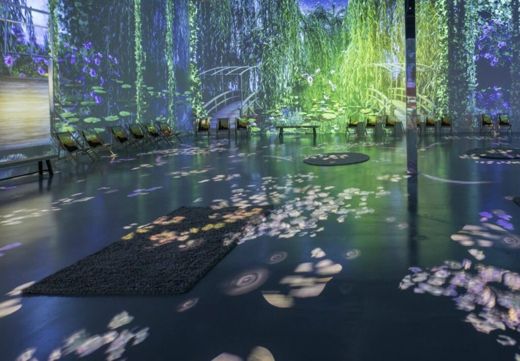 Immersive projections at Atlanta's Claude Monet: The Immersive Experience