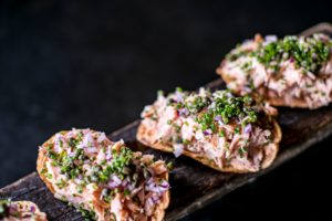 Salmon chips