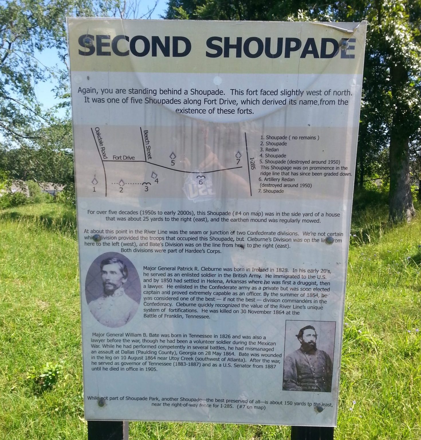 Shoupade Park: a preservation project with Civil War earthworks ...