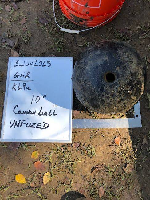 Civil War Cannonball