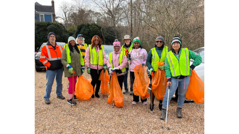 Cleanup at the Concord Covered Bridge