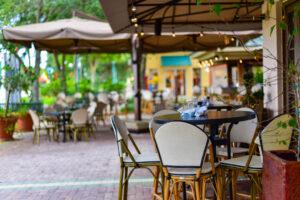 patio dining