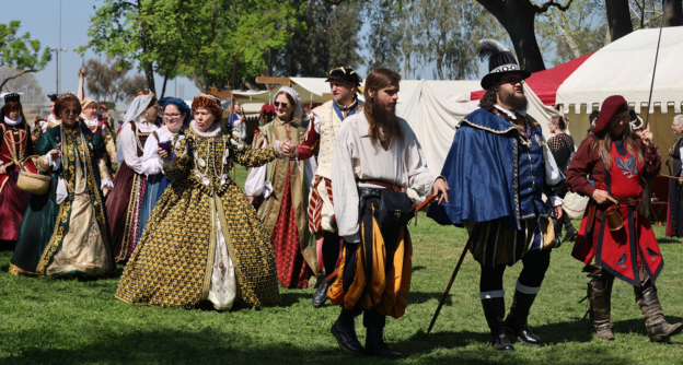 actors at the Georgia Renaissance Festival