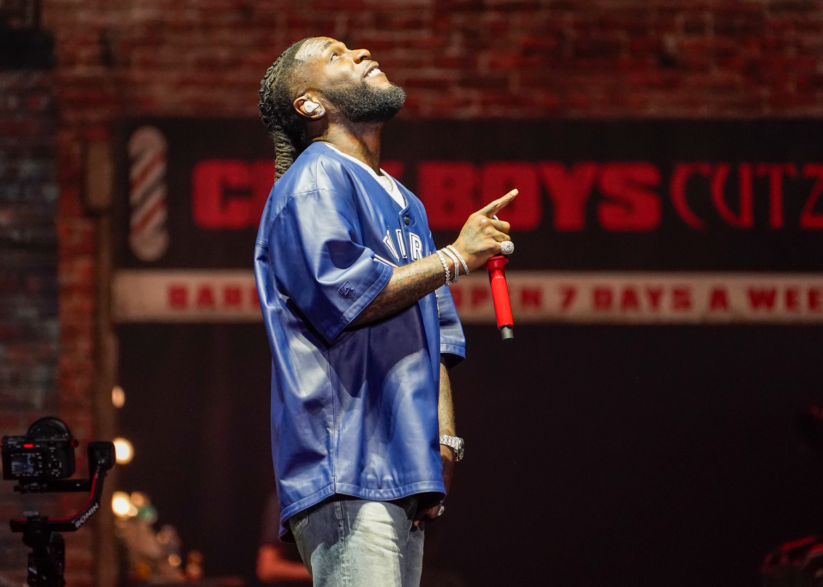 Photos: Burna Boy performs at State Farm Arena