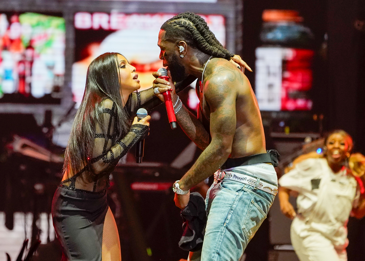 Photos: Burna Boy performs at State Farm Arena