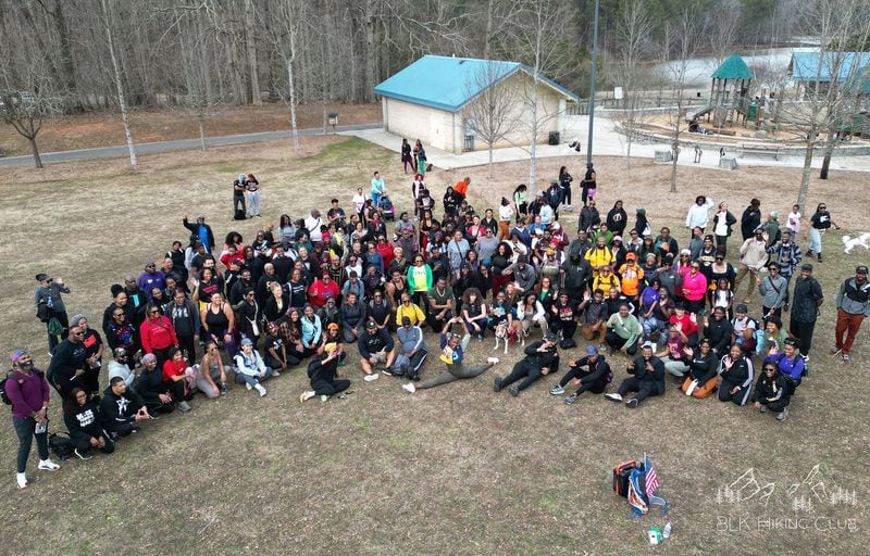 Hiking Group Photos - Tribble Mill Park - February 10, 2024